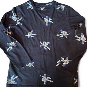 Rare- Kids Buzz Lightyear Shirt, Size XL (11-12) Pixar | Disney